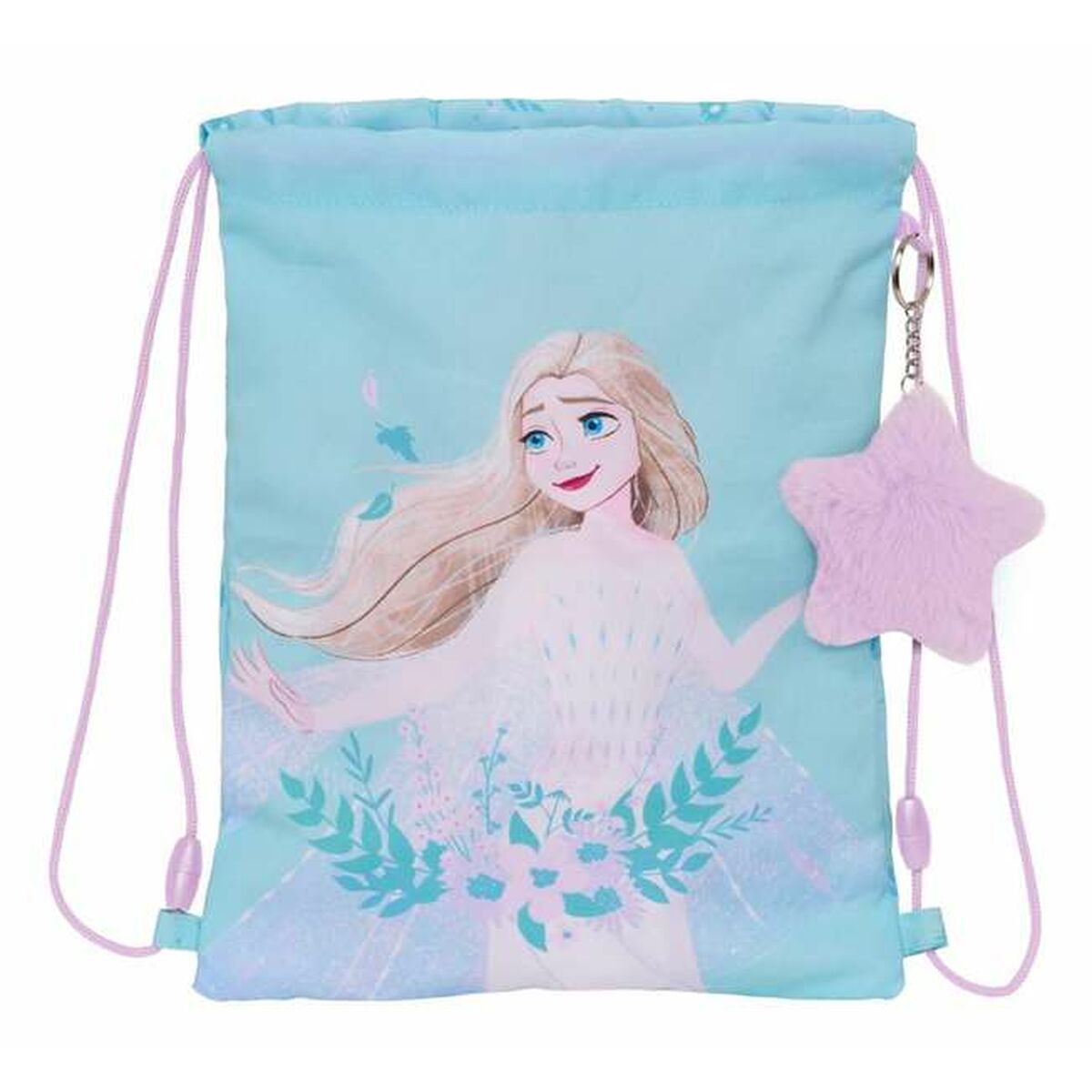 Rugtas met Koordjes Frozen Hello spring